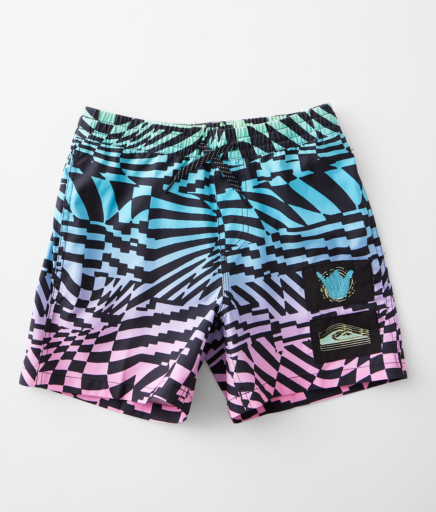 Boys - Quiksilver Radical Volley Swim Trunks - Boy's Swimwear in Black