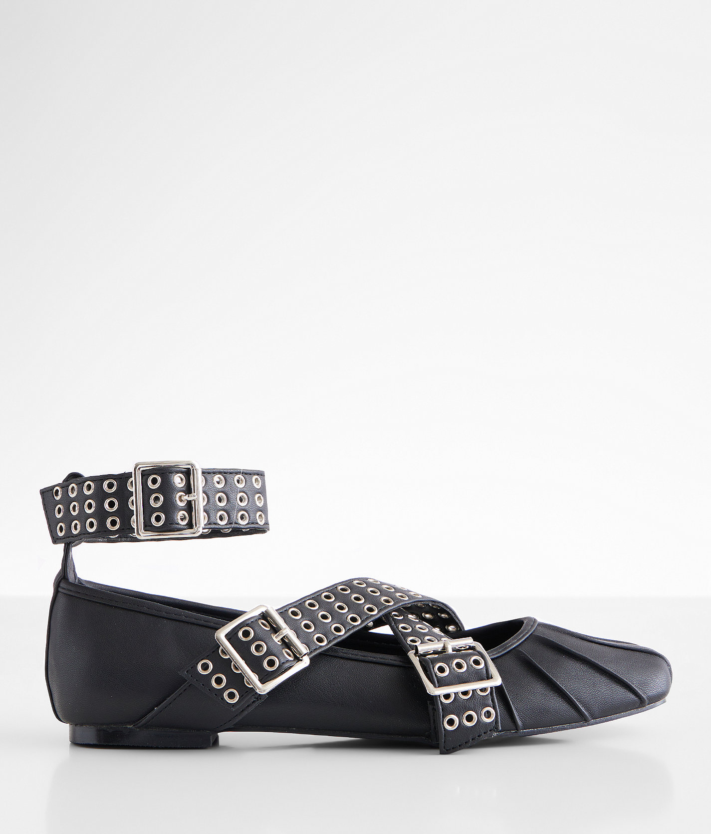 Azalea Wang Novalie Ballet Shoe - Women's Shoes in Black