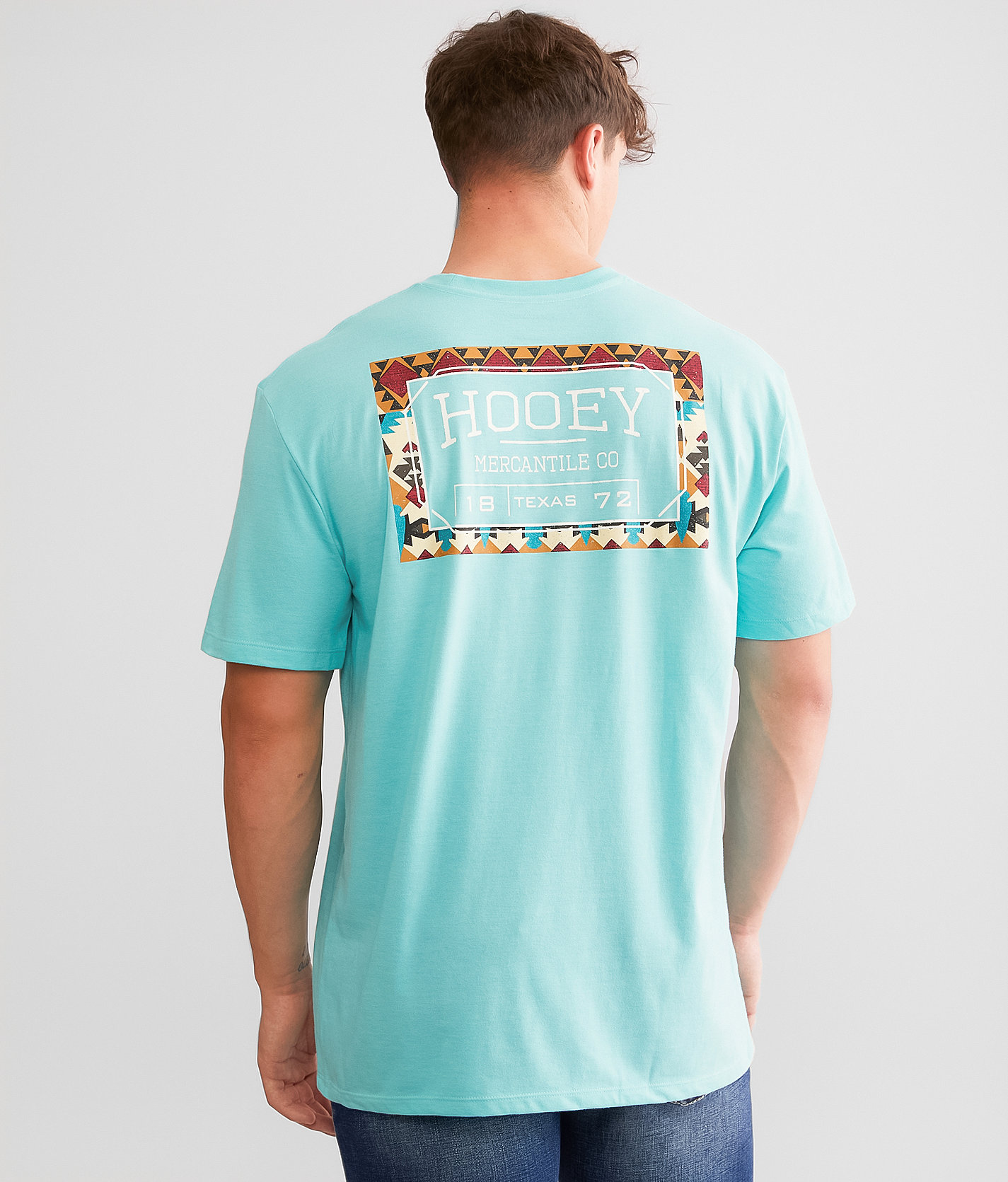 Hooey Doc T-Shirt - Men's T-Shirts in Turquoise