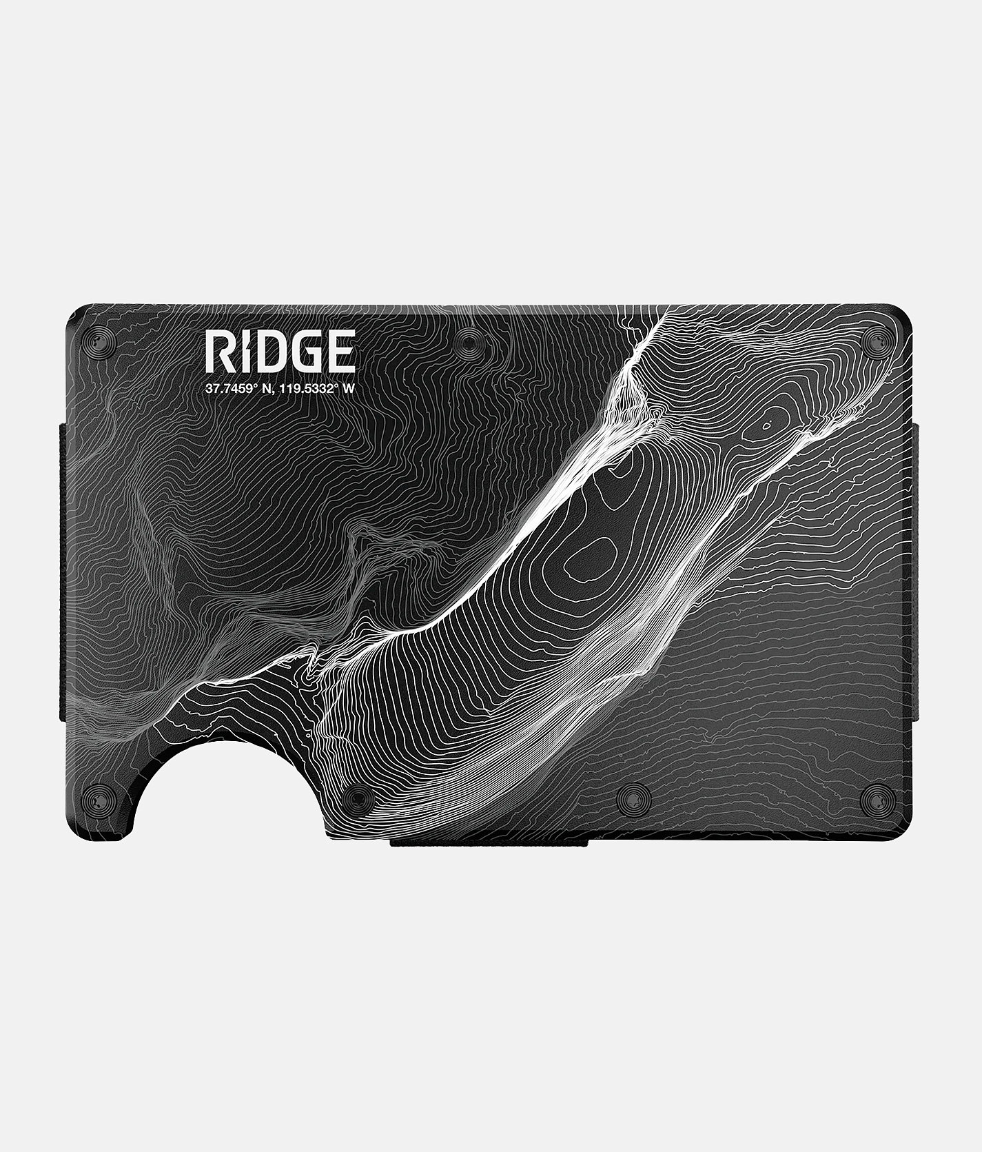 The Ridge Half Dome Topographic Wallet - Men's Bags & Wallets in Topographic