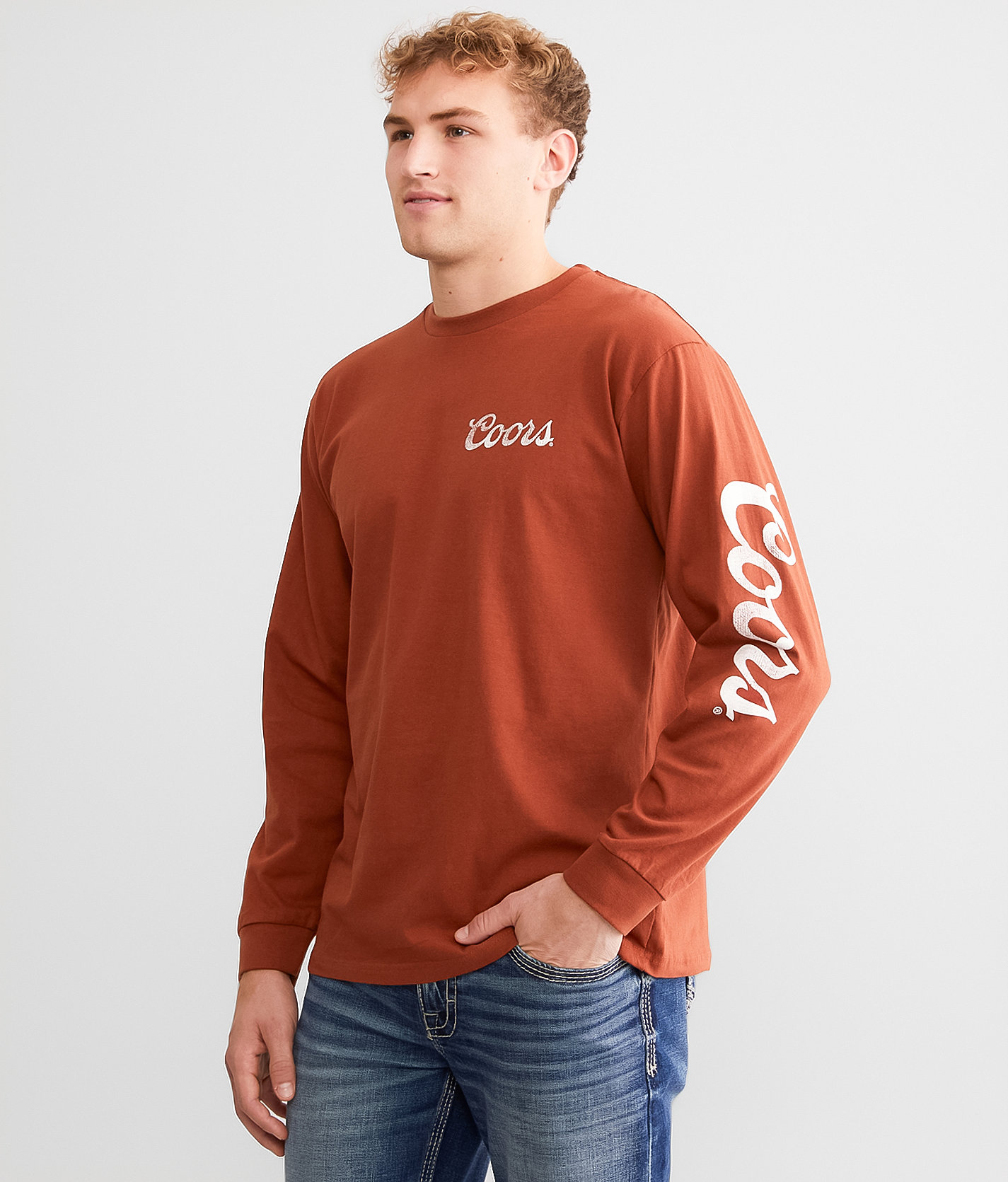 tee luv Coors® Banquet Bottle Cap T-Shirt - Men's T-Shirts in Rust