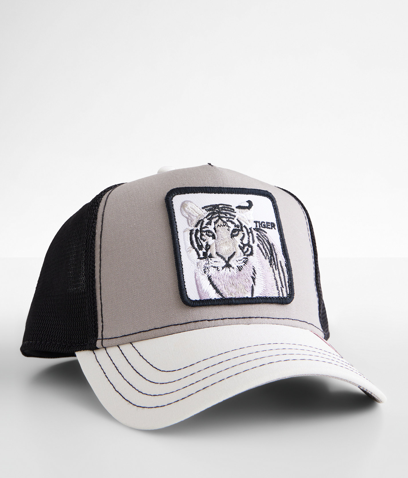 Goorin Bros. Stripes Trucker Hat - Men's Hats in Grey