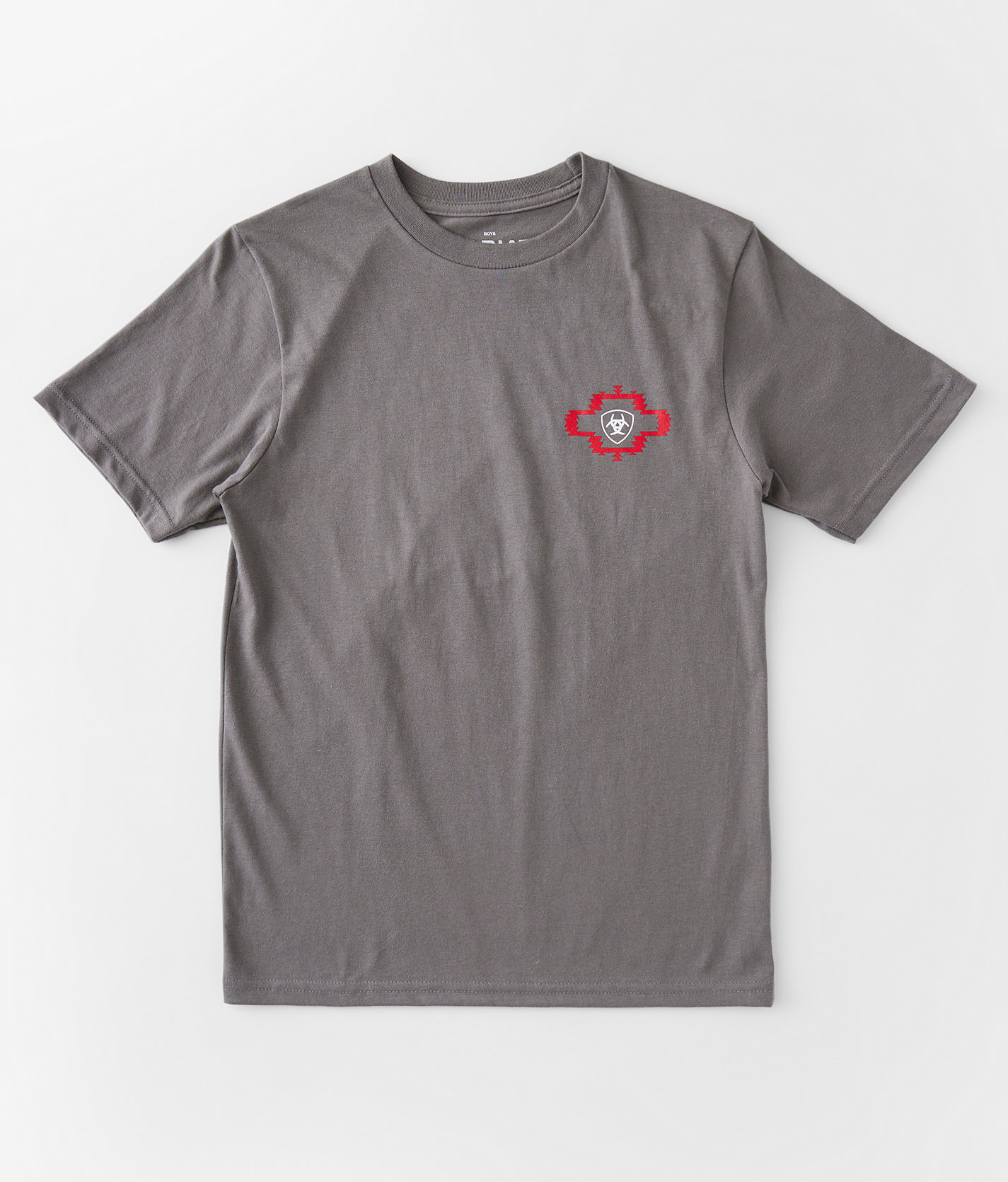 Boys - Ariat Denim Ott T-Shirt - Boy's T-Shirts in Smoked Pearl