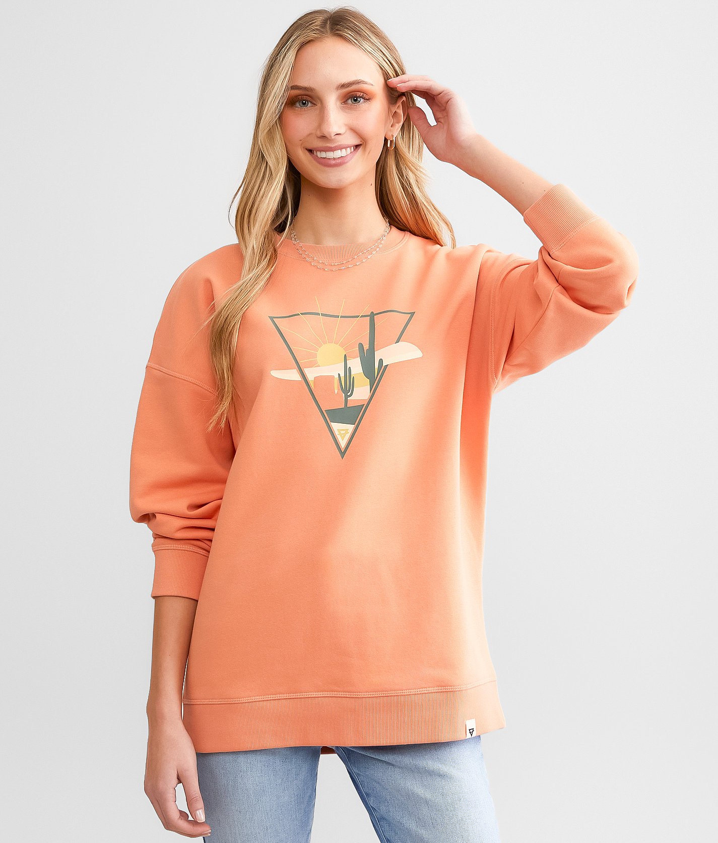 LIV Outdoor Gabriella Pullover - Women's Sweatshirts in Canyon Sunset