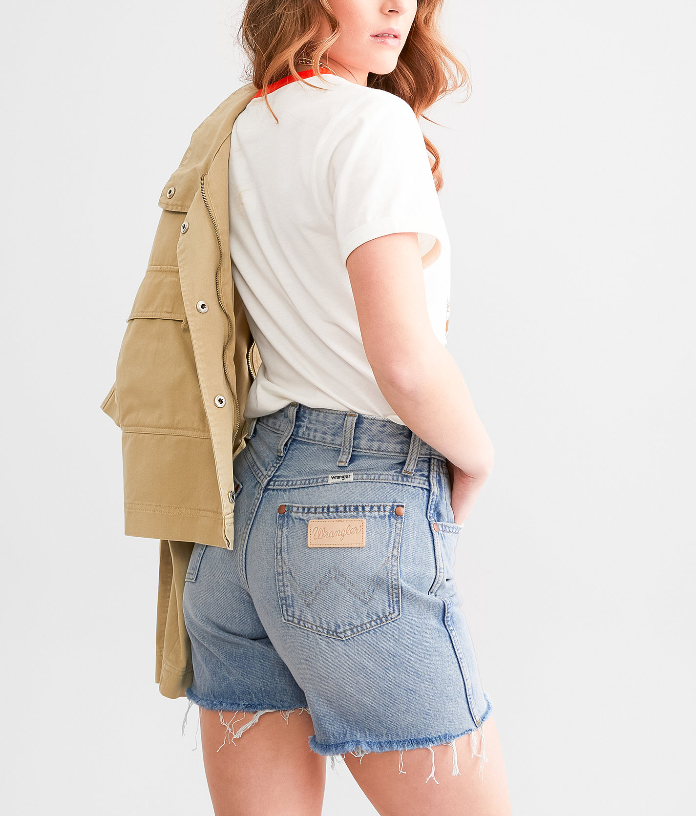 Wrangler® High Rise Cowboy Short - Women's Shorts in Stuntman