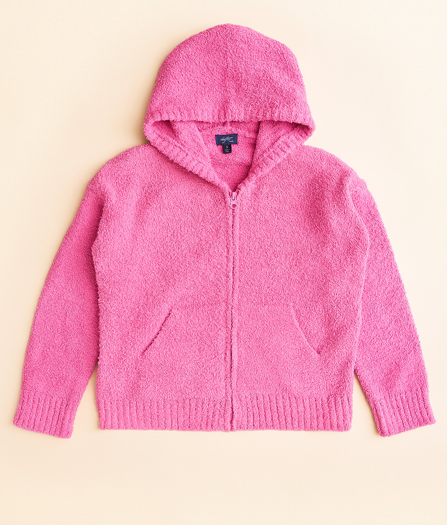 Girls - Daytrip Plush Hoodie - Girl's Sweatshirts in Pink