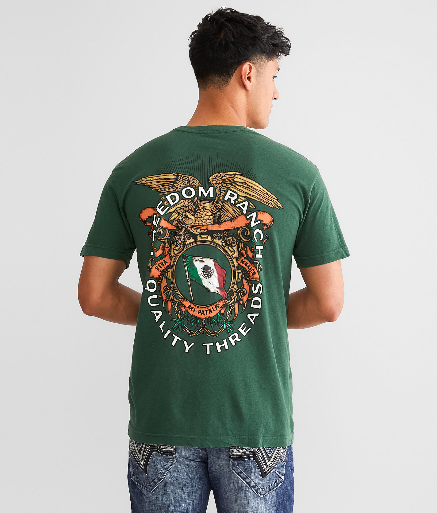 Freedom Ranch Historic Banner T-Shirt - Men's T-Shirts in Sycamore