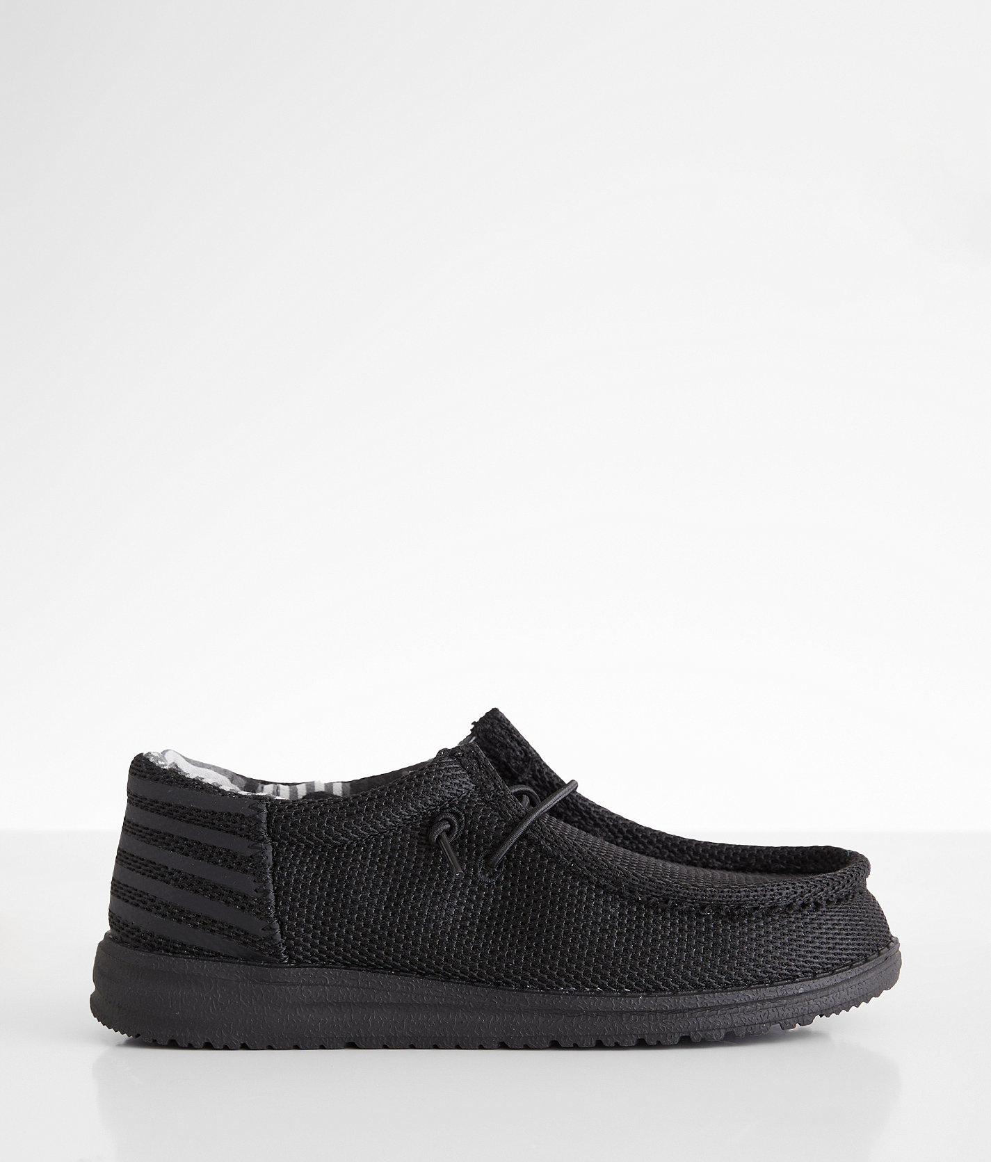 Boys - HEYDUDE™ Wally Funk Flag Total Shoe - Boy's Shoes in Black