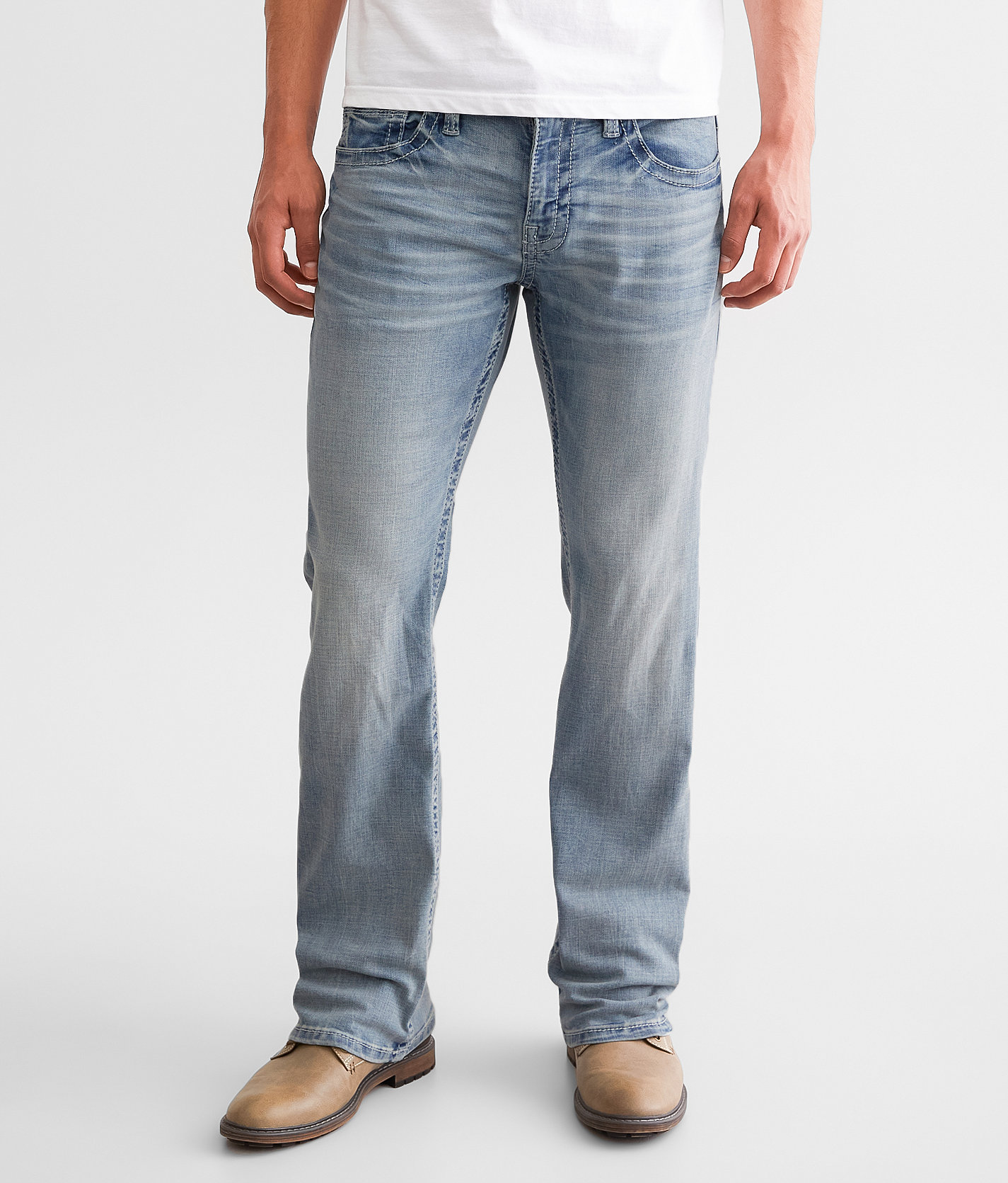 BKE Carter Boot Stretch Jean - Men's Jeans in Mynah