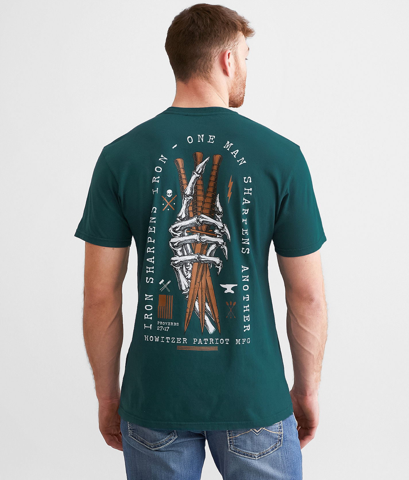 Howitzer Sharpens T-Shirt - Men's T-Shirts in Sea Moss