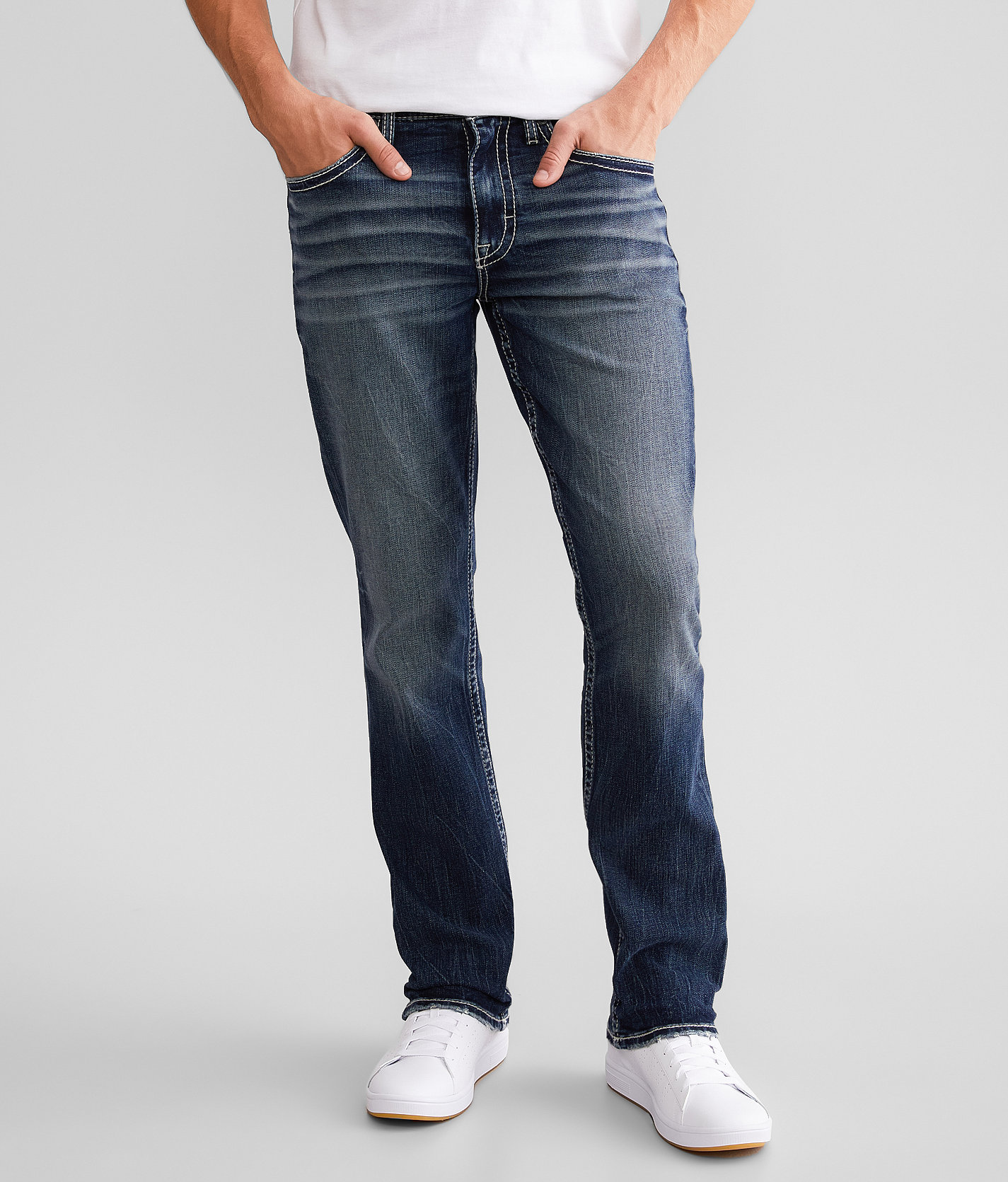 BKE Jake Straight Stretch Jean - Men's Jeans in Brunswick