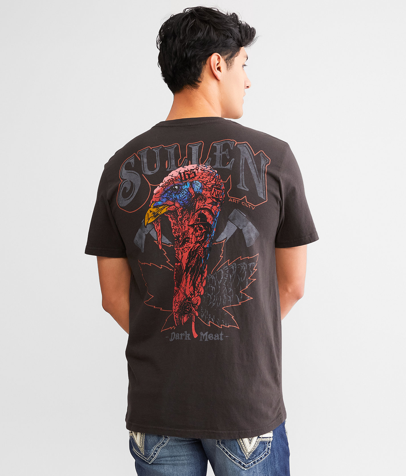 Sullen Bad Bird T-Shirt - Men's T-Shirts in Vintage Black