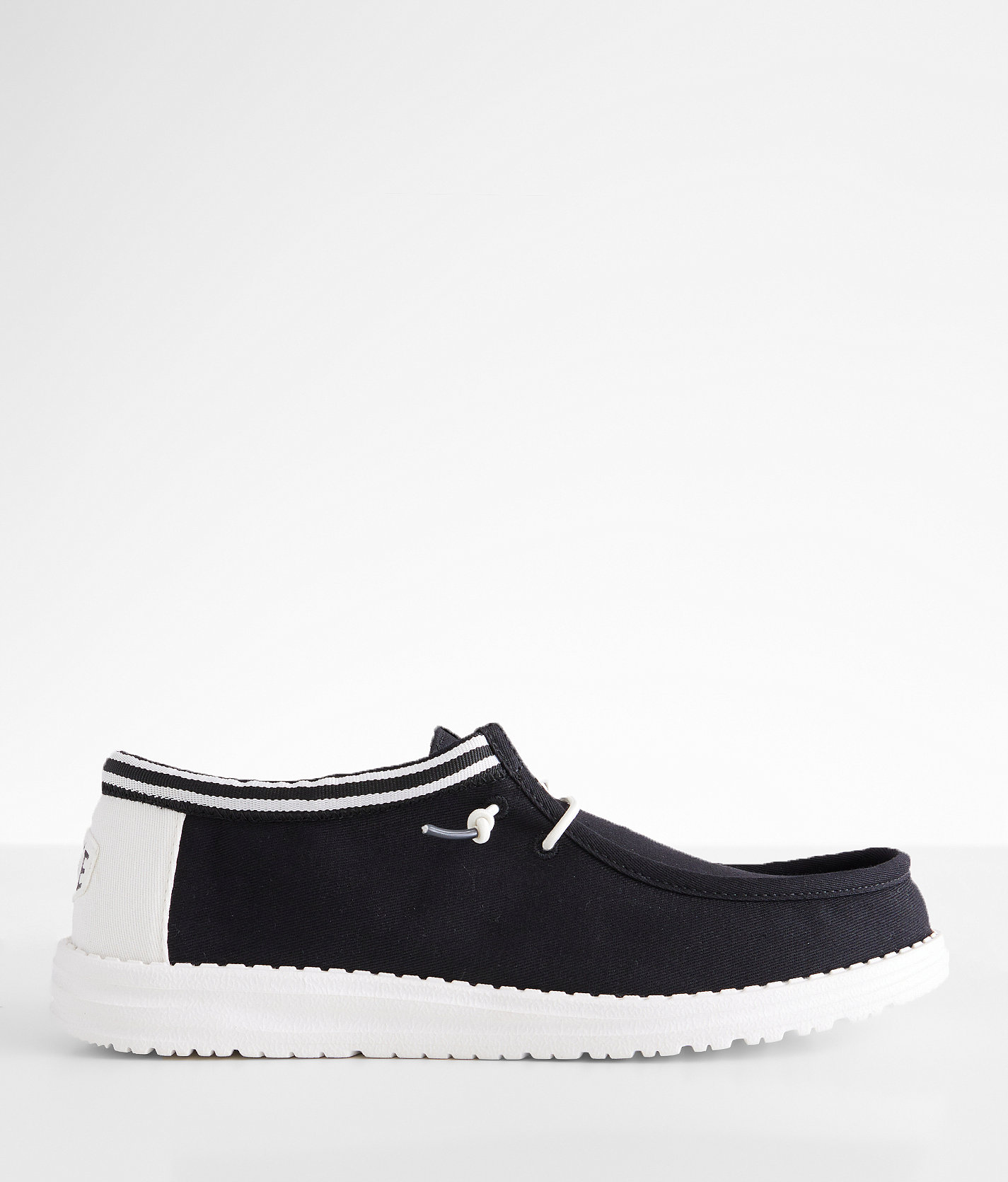 HEYDUDE™ Wally Letterman Shoe - Men's Shoes in Black White