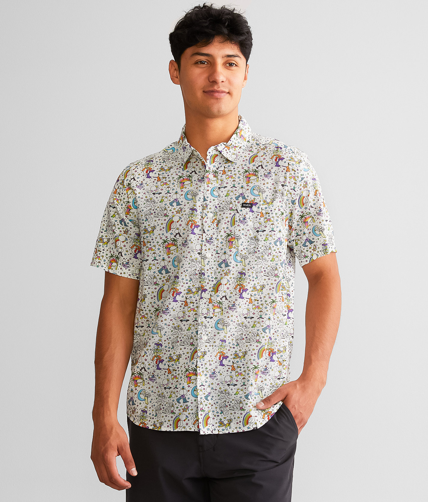 RVCA Jesse Lortz Shirt - Men's Shirts in White