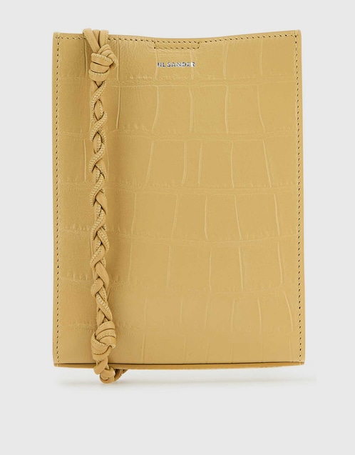 Tangle Embossed Calfskin Shoulder Bag