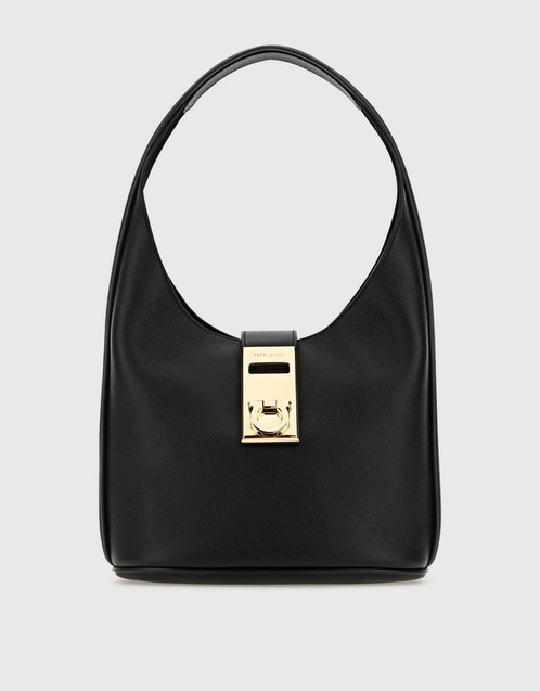 Medium Calf Leather Shoulder Bag