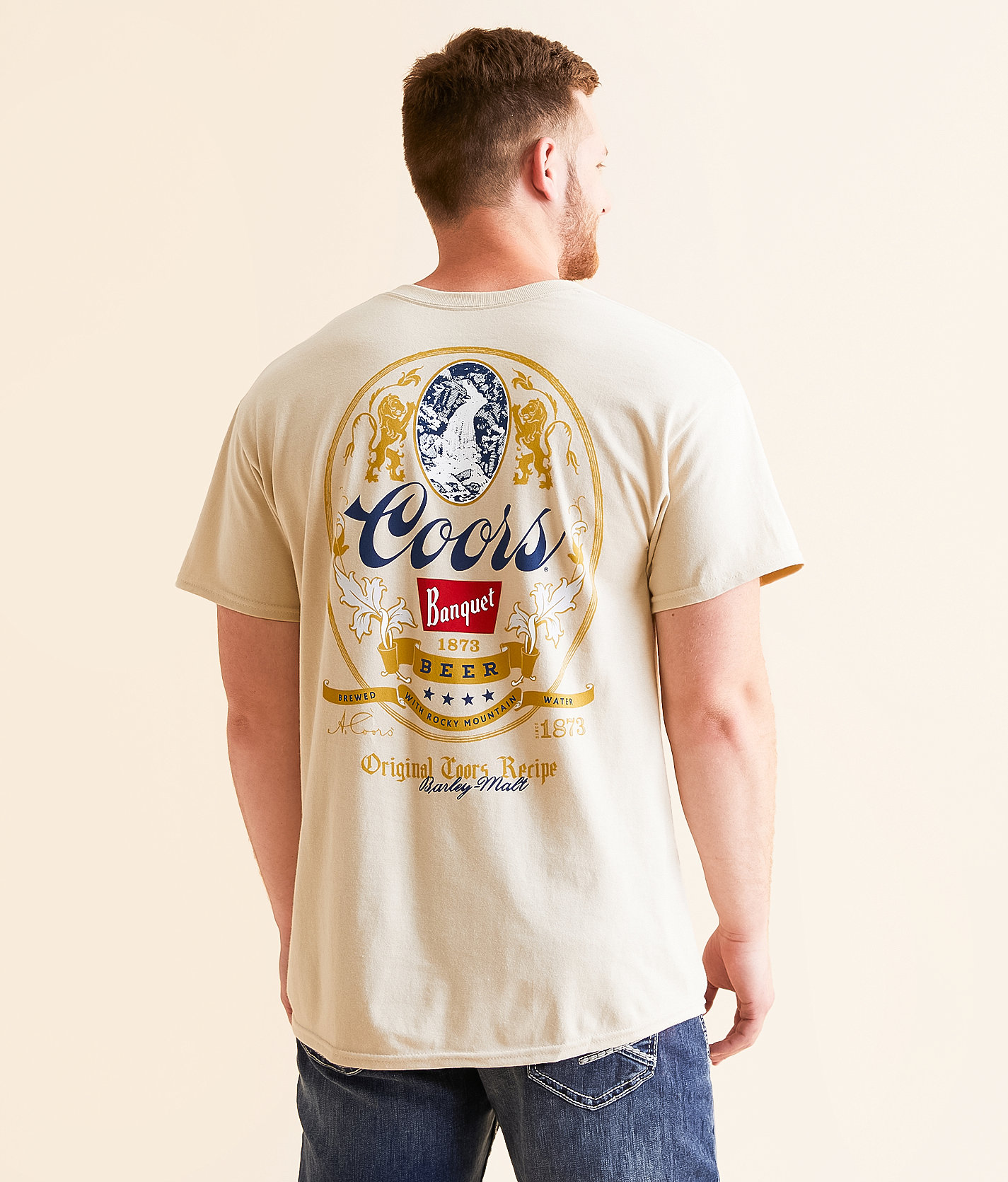 Brew City Coors® Banquet Heritage T-Shirt - Men's T-Shirts in Sand