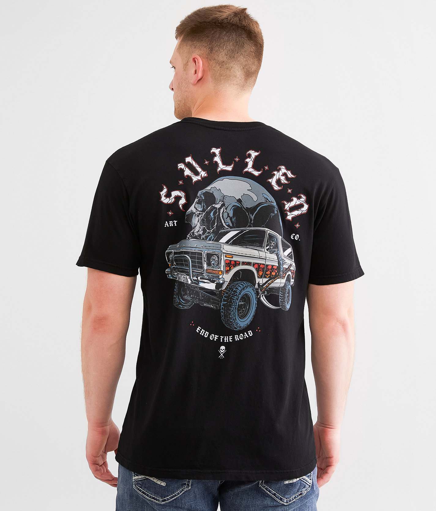 Sullen End Of The Road T-Shirt - Men's T-Shirts in Jet Black