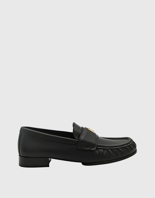 4G Logo Lambskin Leather Loafers