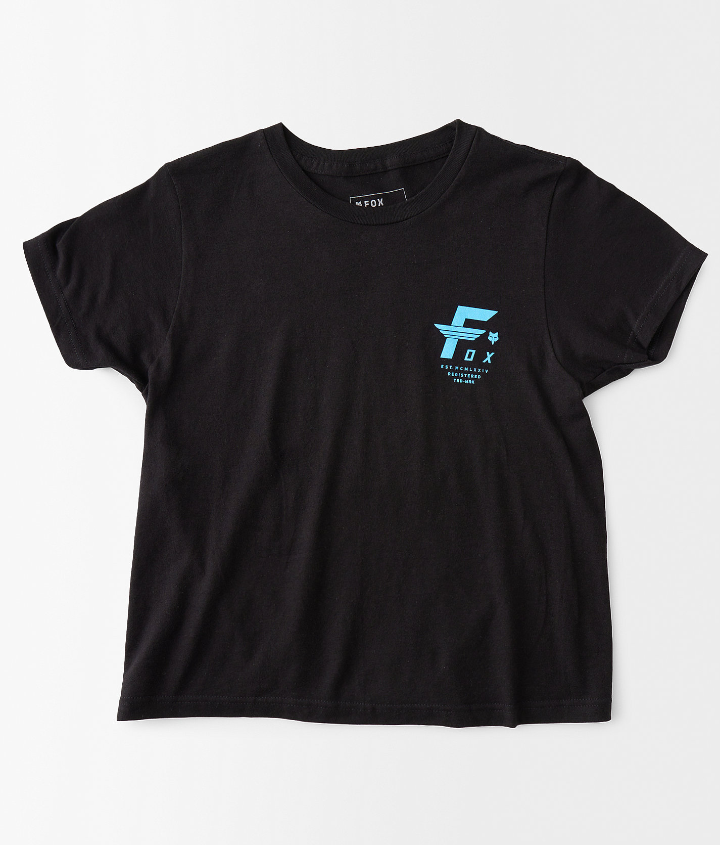 Boys - Fox Big F T-Shirt - Boy's T-Shirts in Black