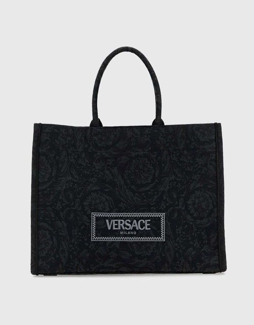 Athena Large Barocco Canvas Tote Bag