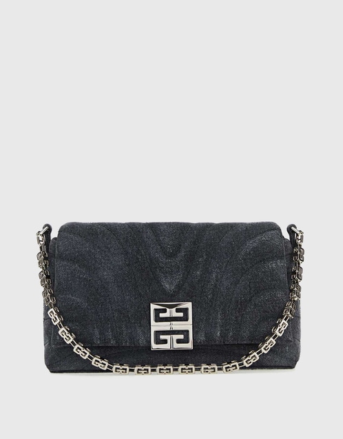 4G Medium Soft Denim Crossbody Bag
