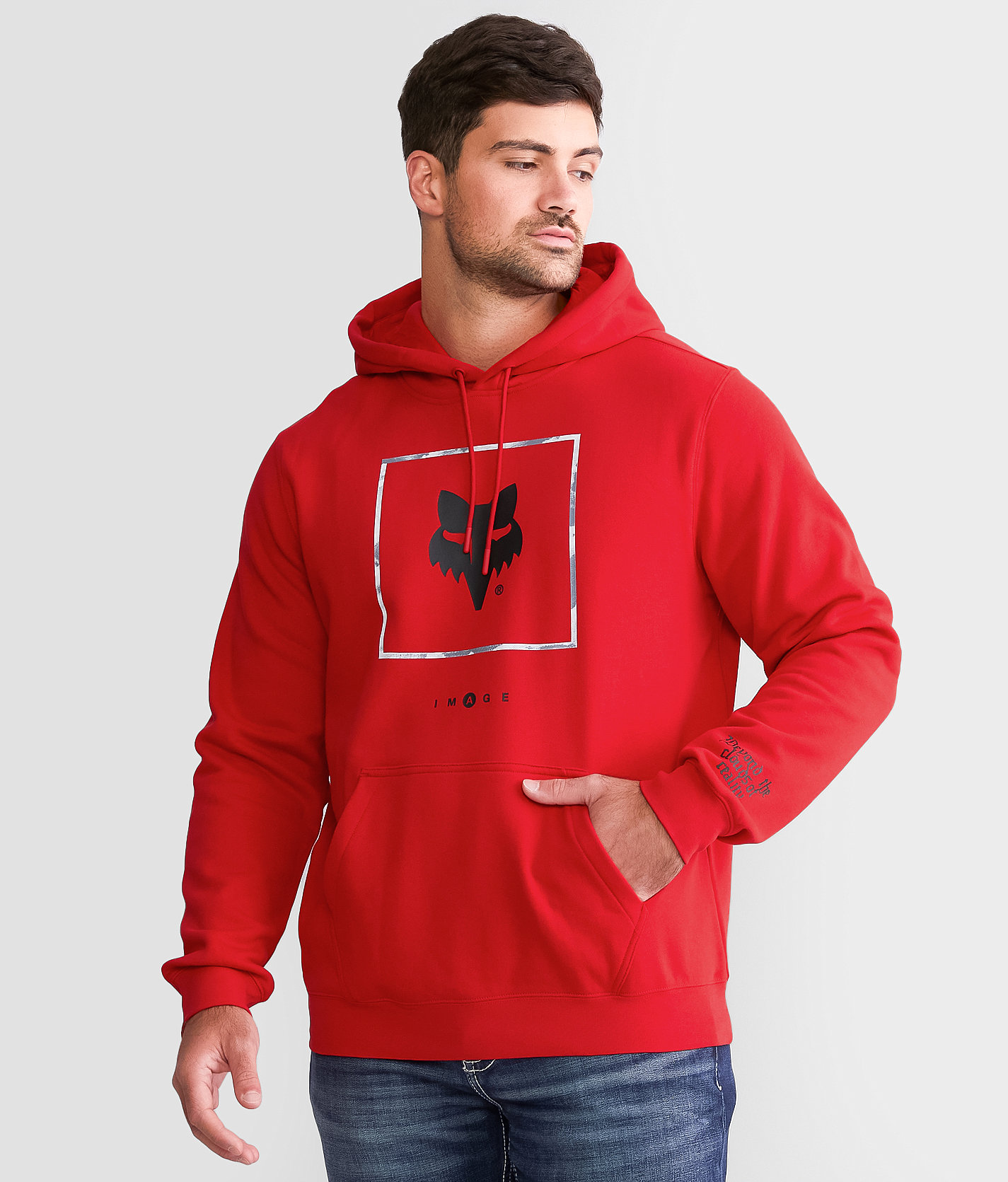 Fox Atlas Hooded Sweatshirt - Men's Sweatshirts in Flame Red