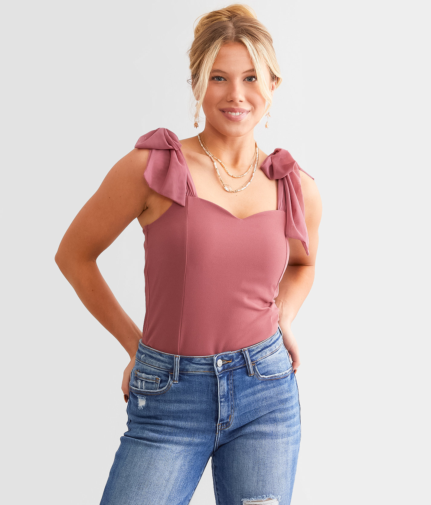 Daytrip Sweetheart Tank Top - Women's Tank Tops in Deco Rose