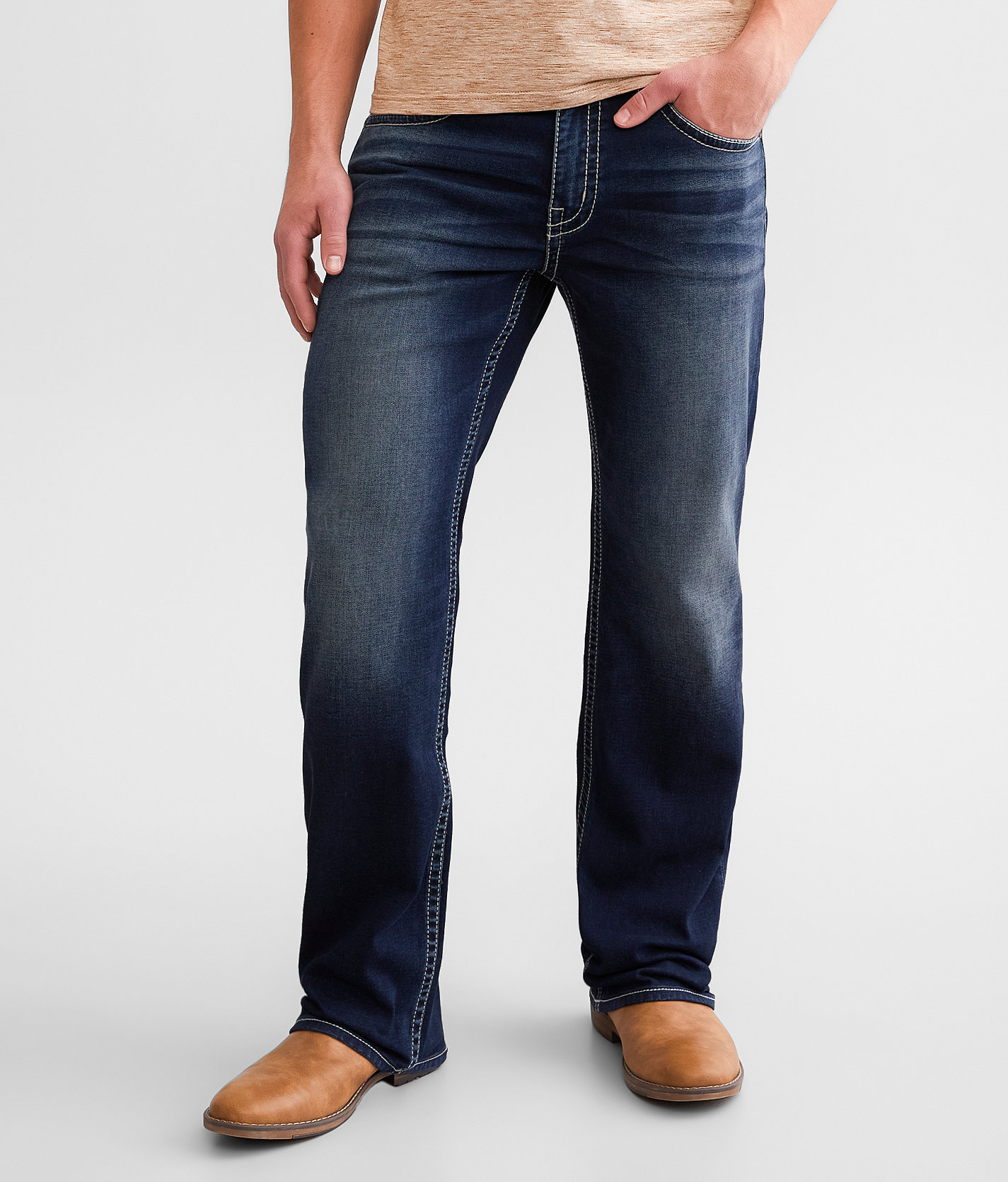 BKE Jake Boot Stretch Jean - Men's Jeans in Bunny