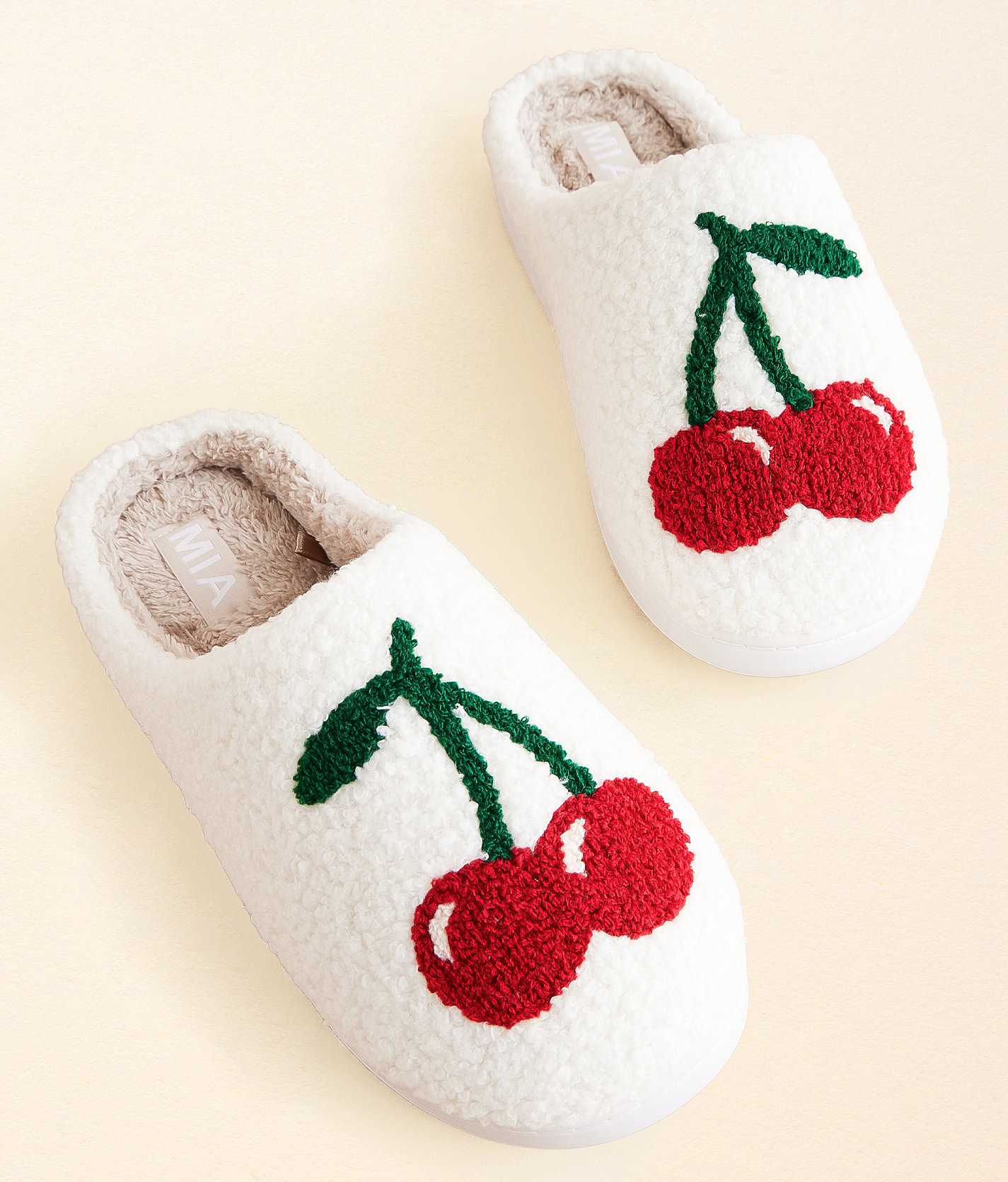 Mia Cozi Cherry Slipper - Women's Shoes in Cherry