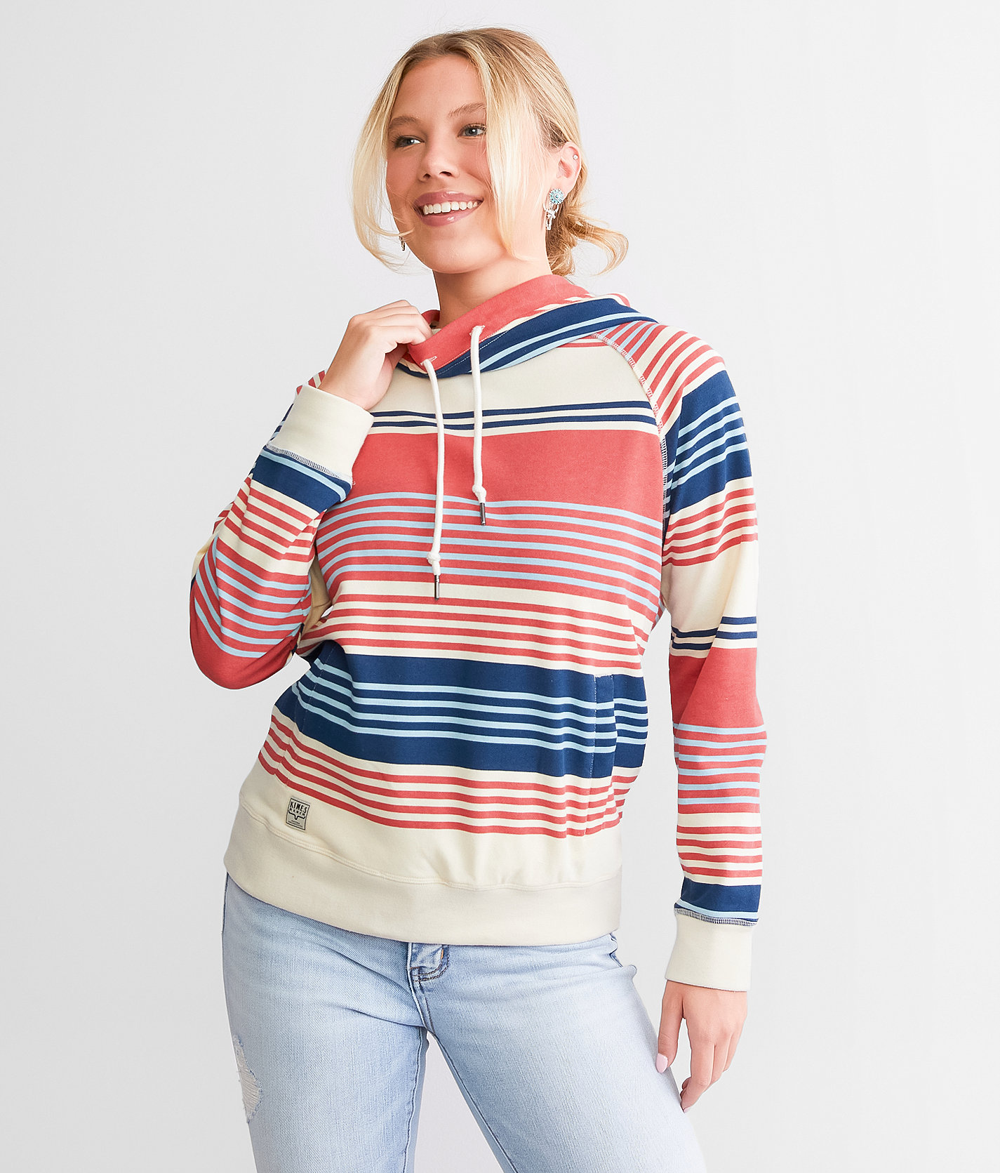 Kimes Ranch Golinda Hooded Sweatshirt - Women's Sweatshirts in Navy