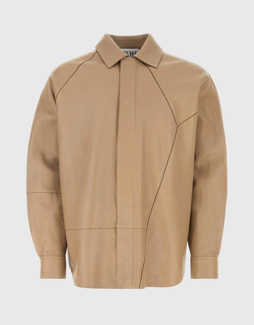 Men's Puzzle Leather Shirt