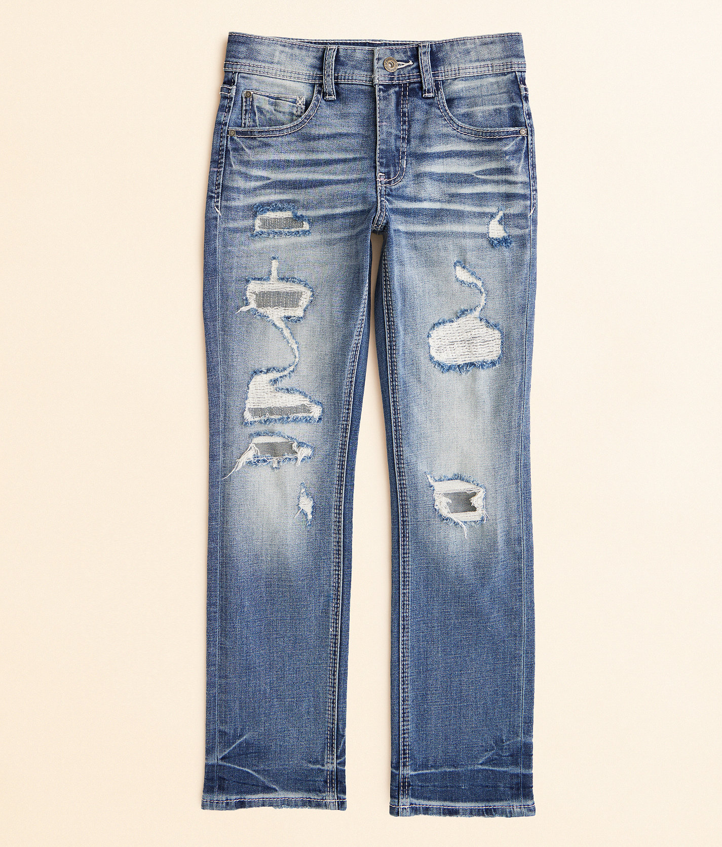 Boys - Departwest Trouper Jr. Straight Stretch Jean - Boy's Jeans in Semeru