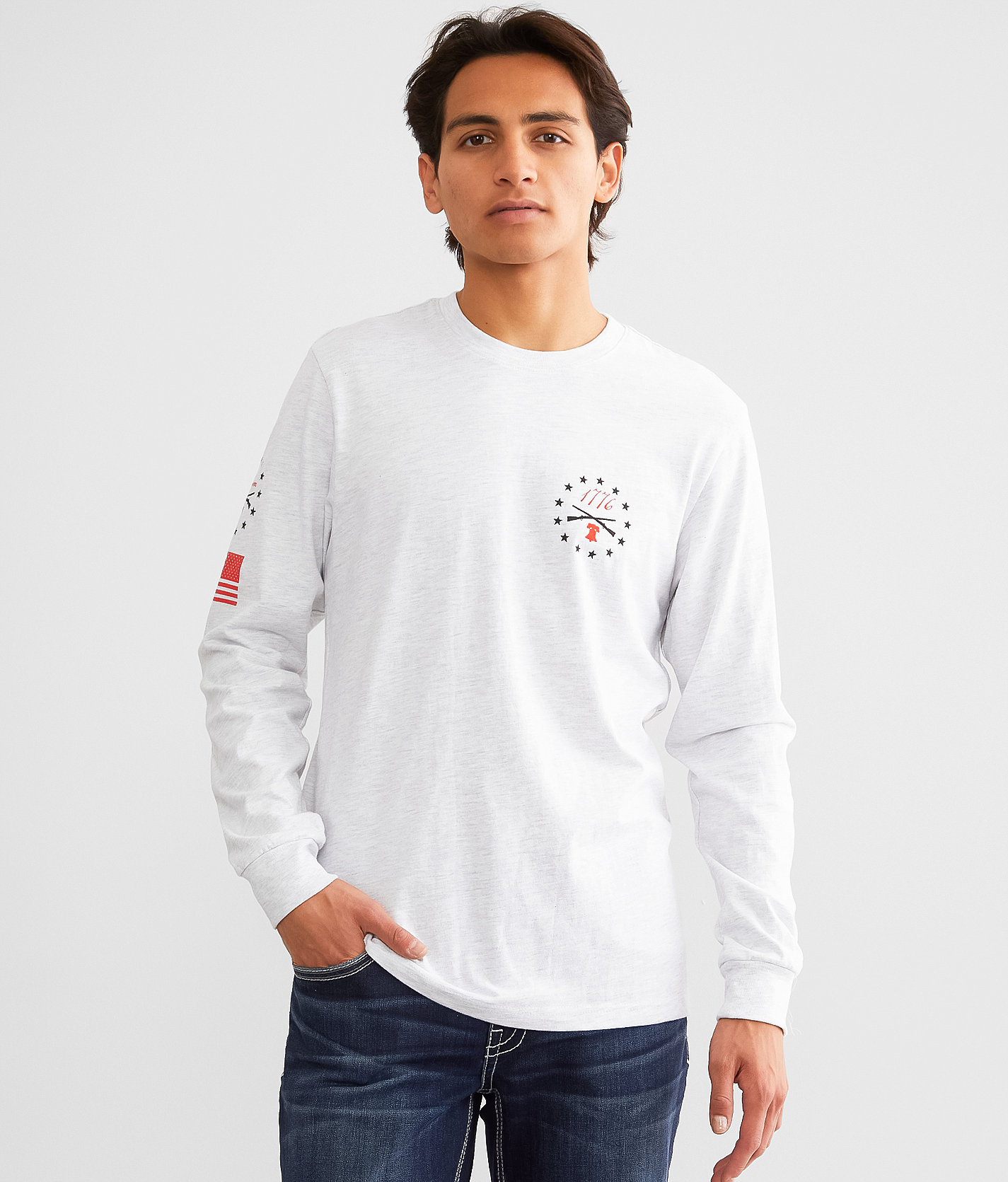 Howitzer Eagle Bell T-Shirt - Men's T-Shirts in Ash