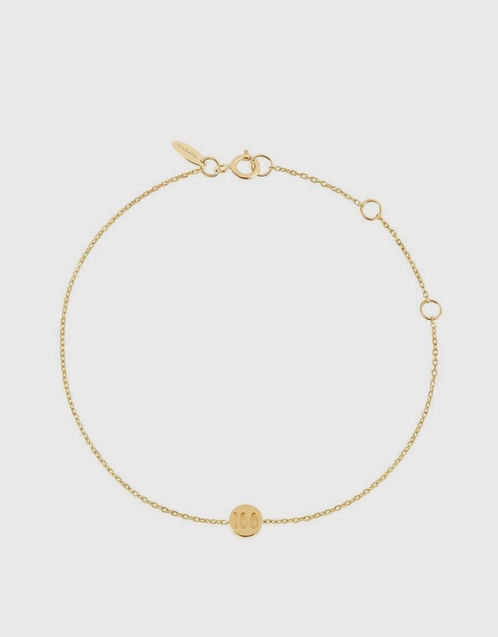 Modern Words Fine-One Hundred Bracelet