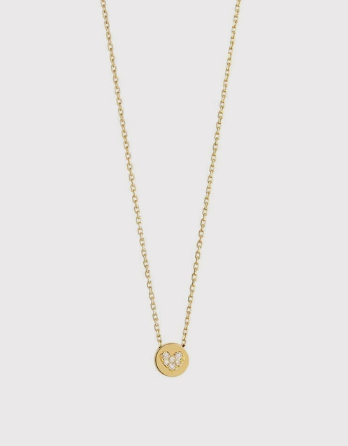 Modern Words Fine-Big Love Necklace