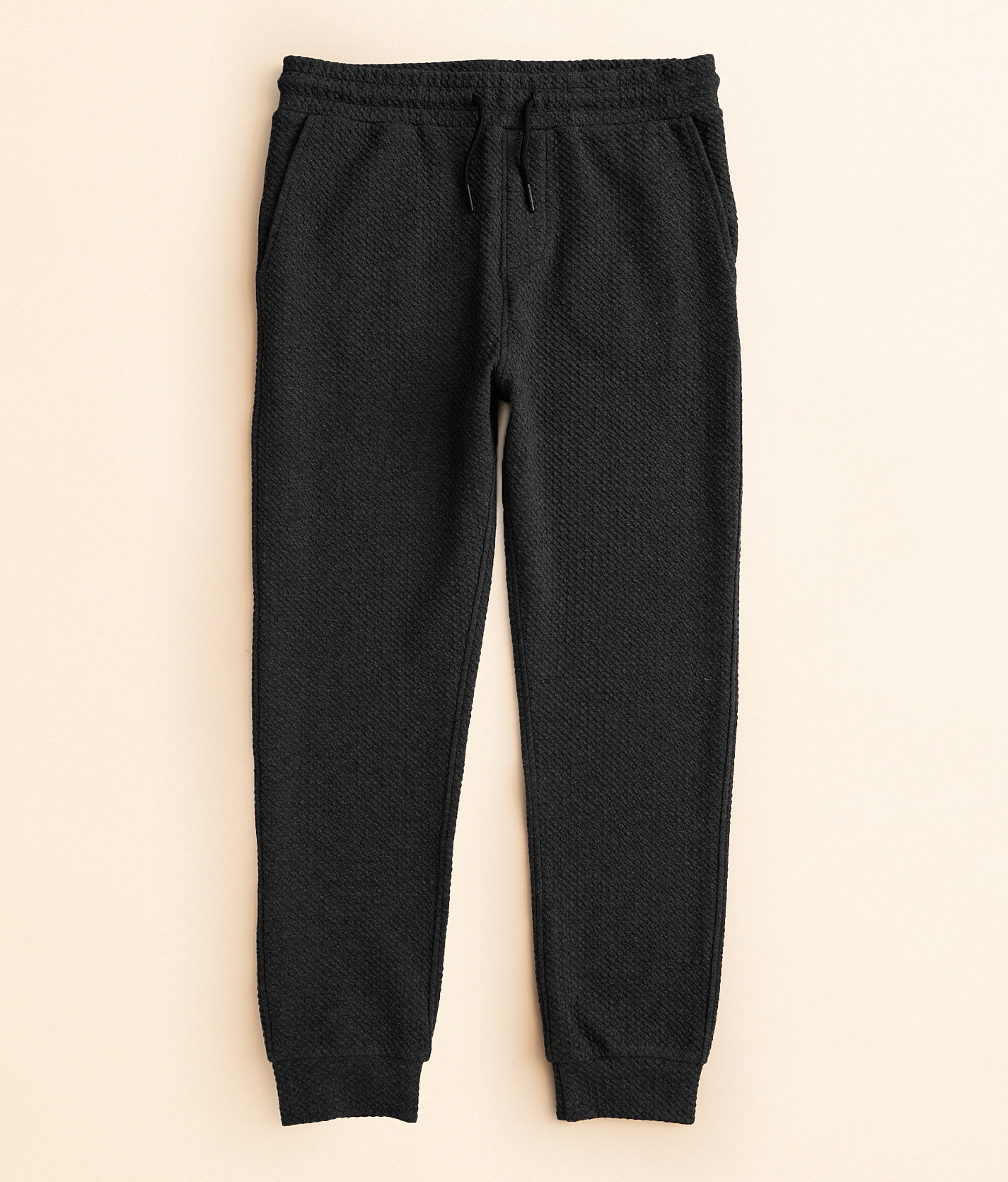 Boys - BKE Textured Performance Jogger - Boy's Activewear in Charcoal Heather