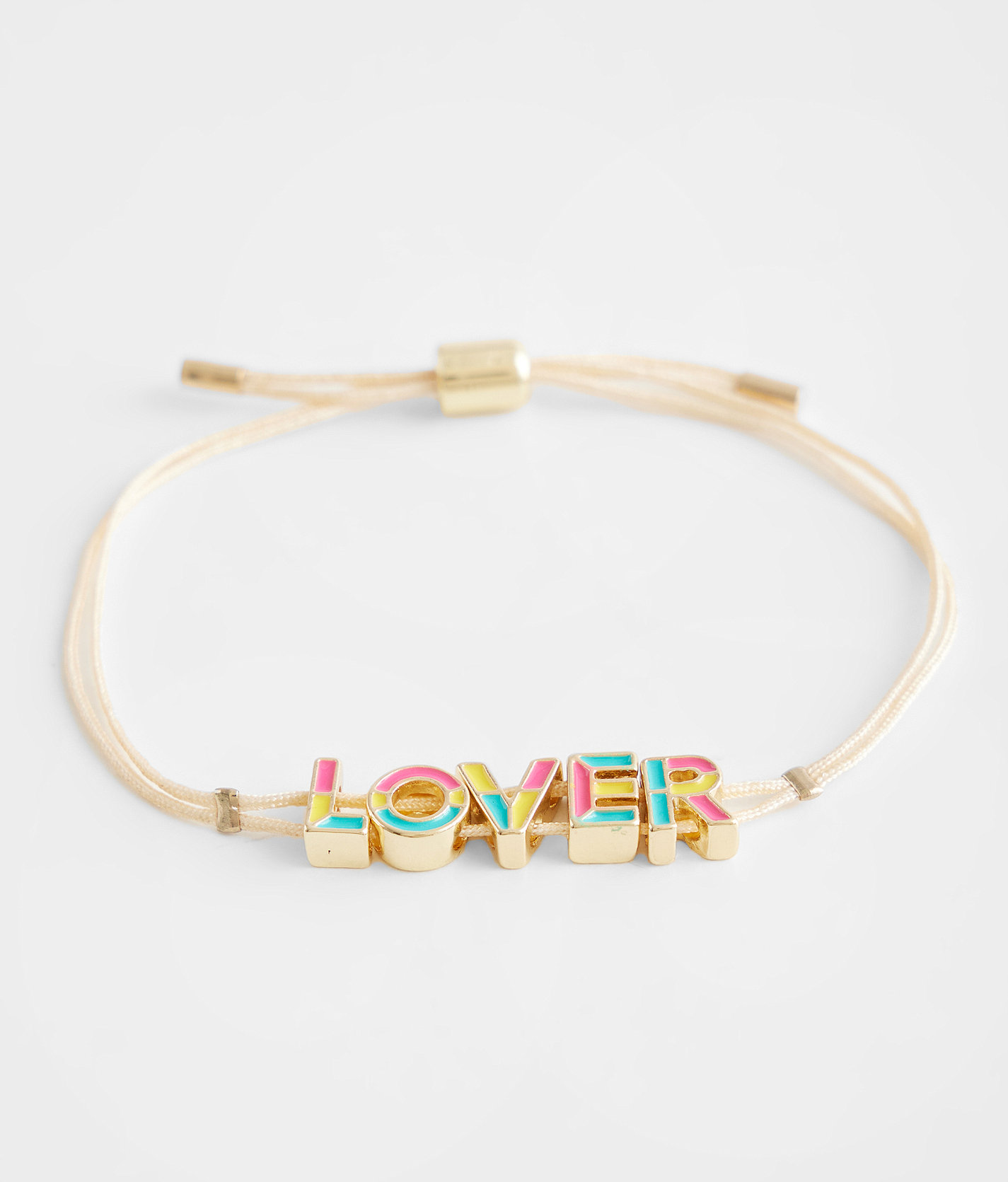 BKE Lover Slider Bracelet - Women's Jewelry in Tan Multi