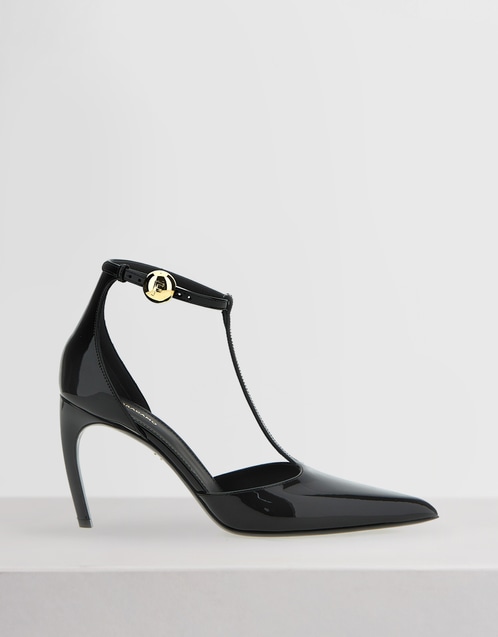 Odette Calfskin Leather High-Heeled Pumps