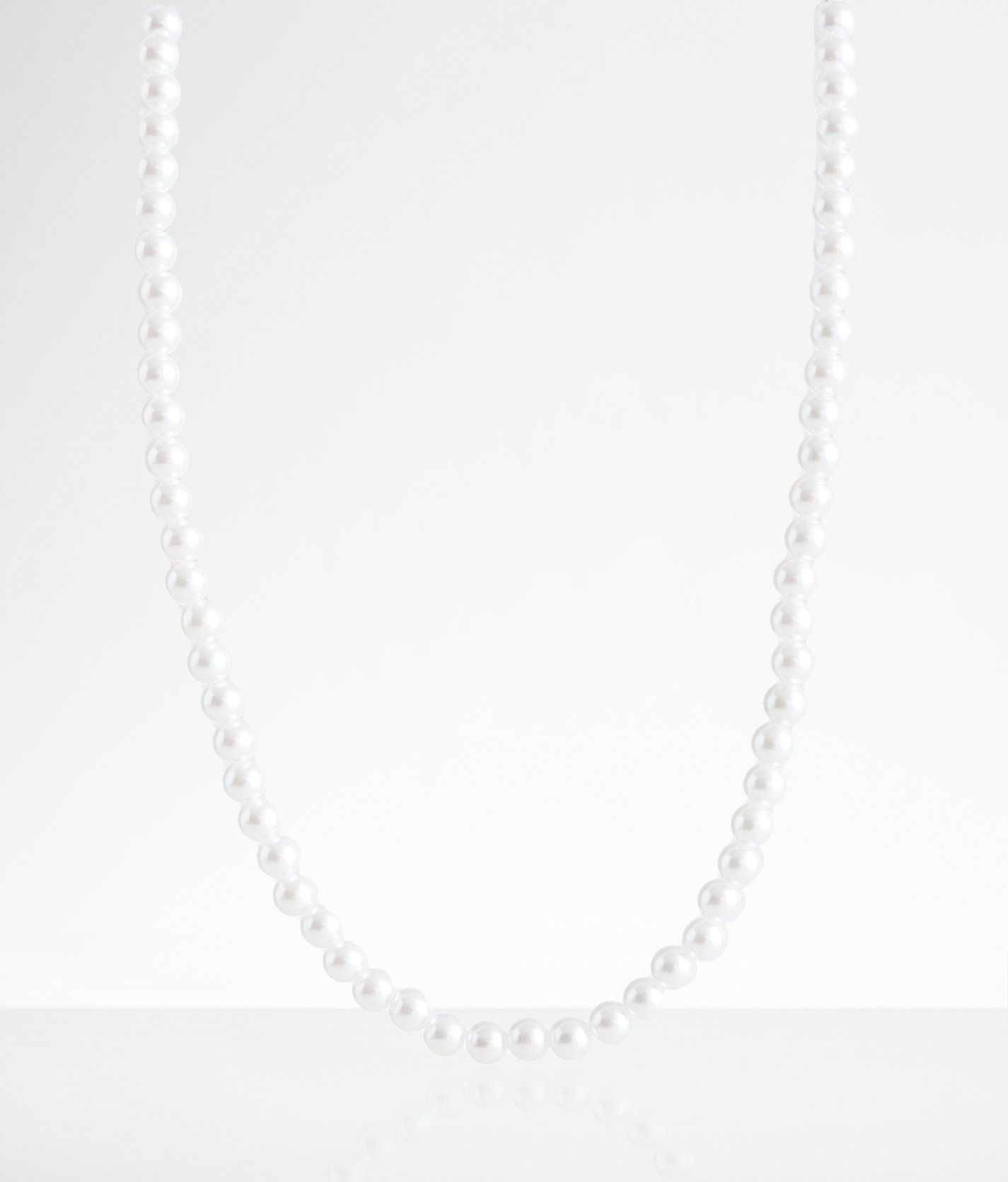BKE Faux Pearl 21" Necklace - Men's Jewelry in Pearl