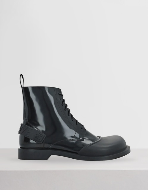 Men's Campo Calfskin Lace-Up Ankle Boots