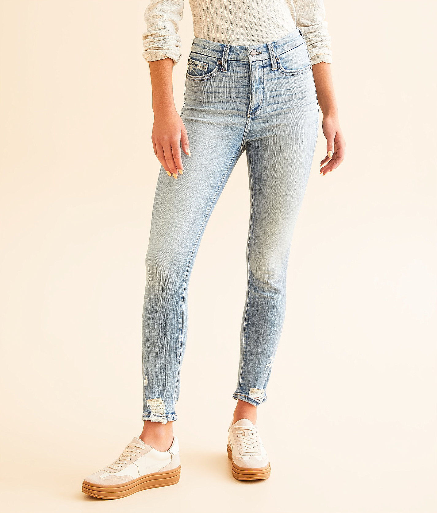 Buckle Black Fit No. 75 Ankle Skinny Stretch Jean - Women's Jeans in Bartlet