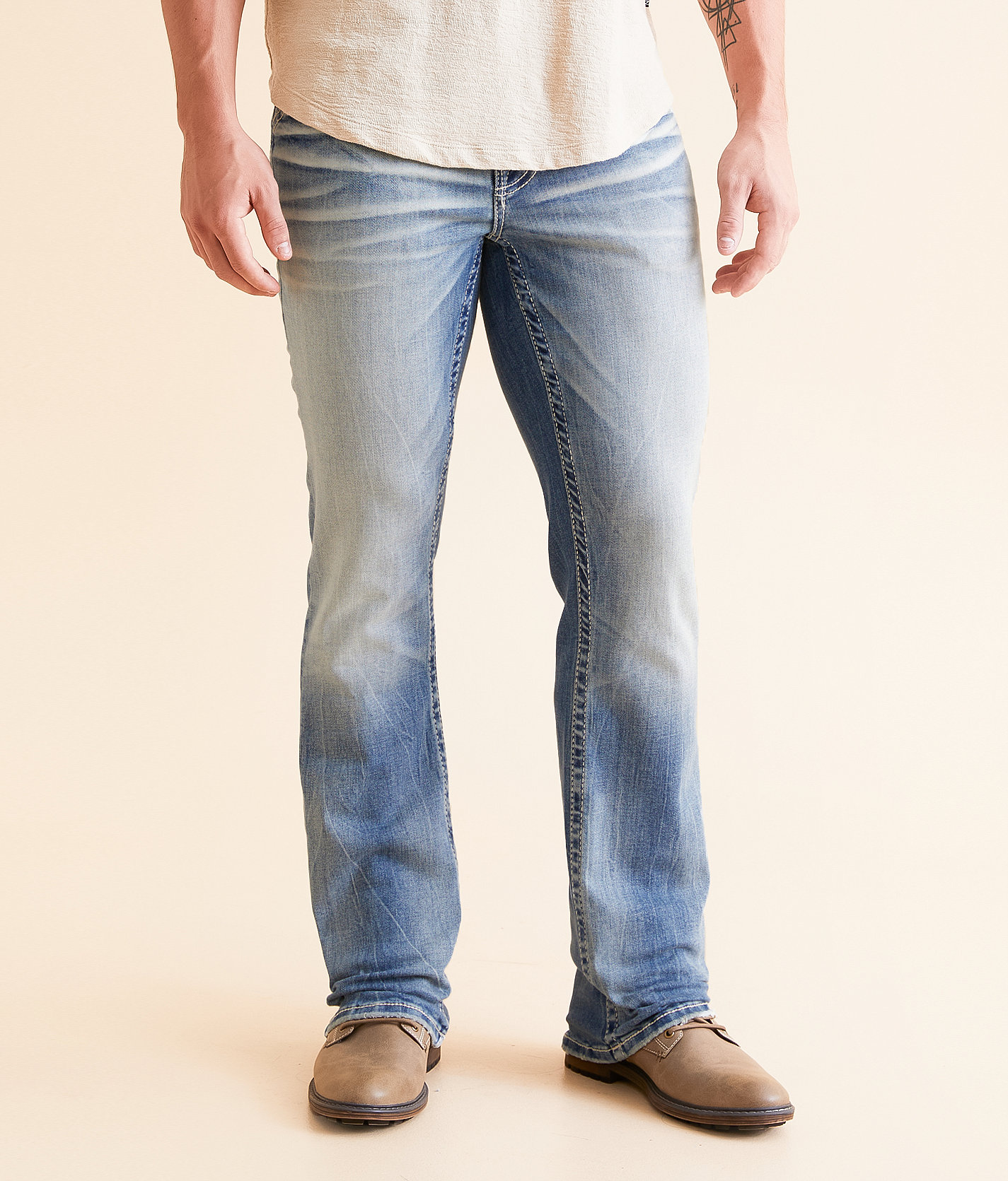 Salvage Riot Boot Stretch Jean - Men's Jeans in Dream Vision