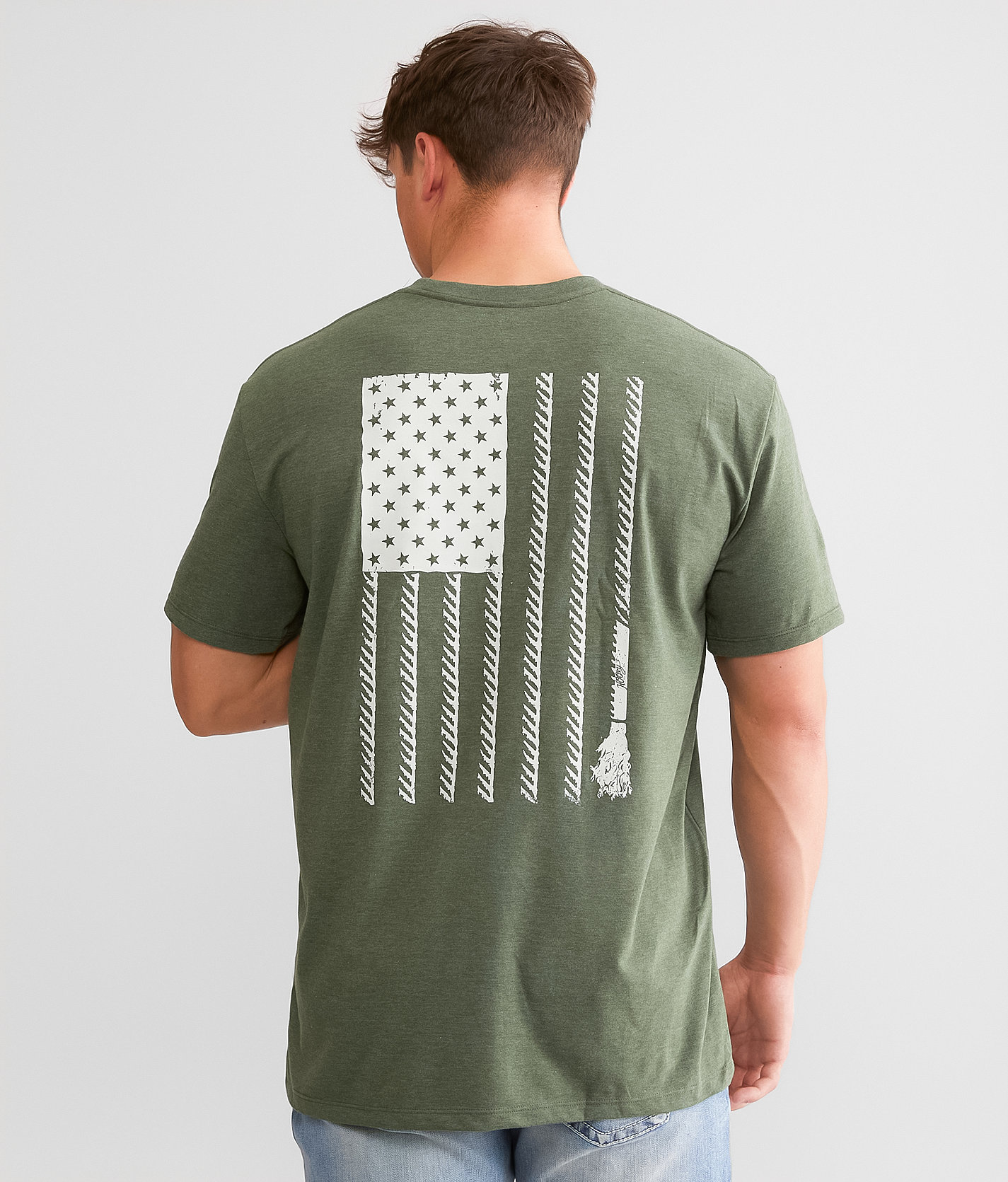 Hooey Liberty Roper T-Shirt - Men's T-Shirts in Olive