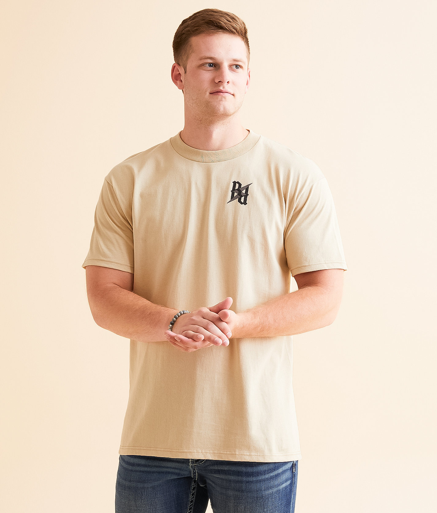 Rock Revival Shannon T-Shirt - Men's T-Shirts in Tan