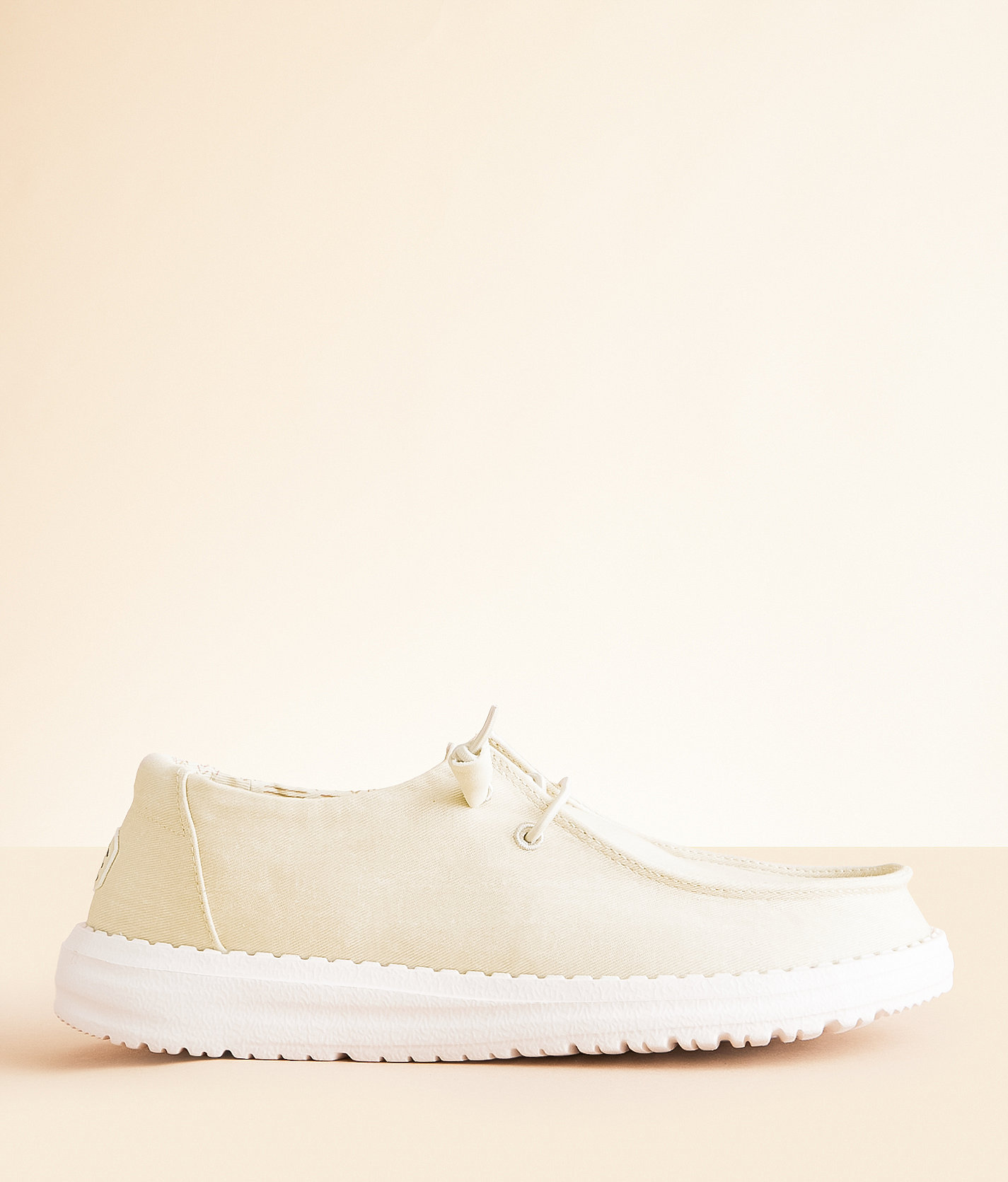 HEYDUDE™ Wendy Canvas Shoe - Women's Shoes in Off White