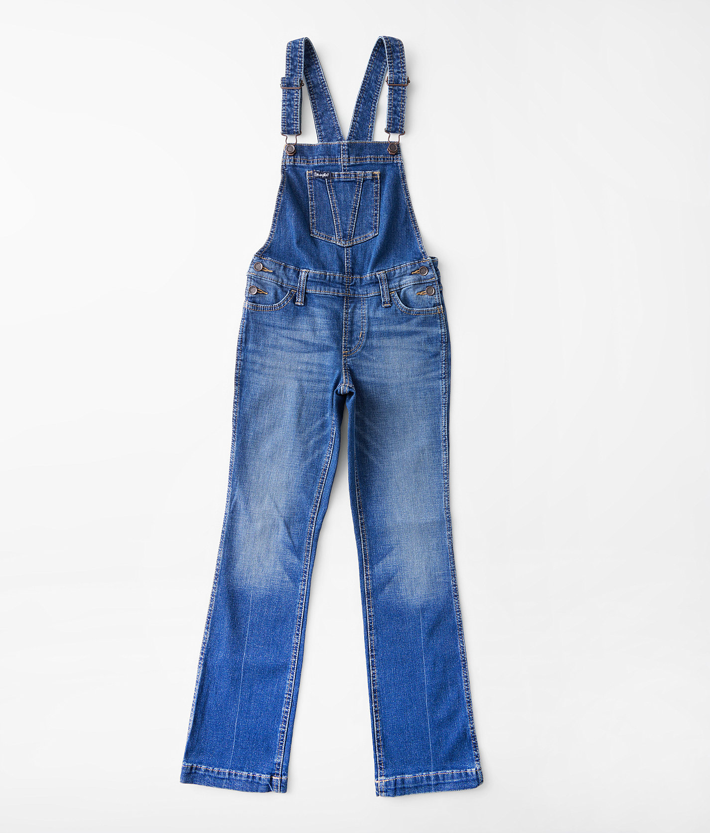 Girls - Wrangler® Denim Overalls - Girl's Rompers & Jumpsuits in Tegan