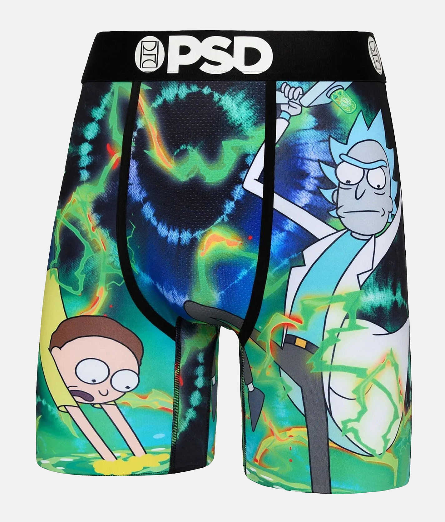 PSD Rick & Morty™ Stretch Boxer Briefs - Men's Boxer Briefs in Multi