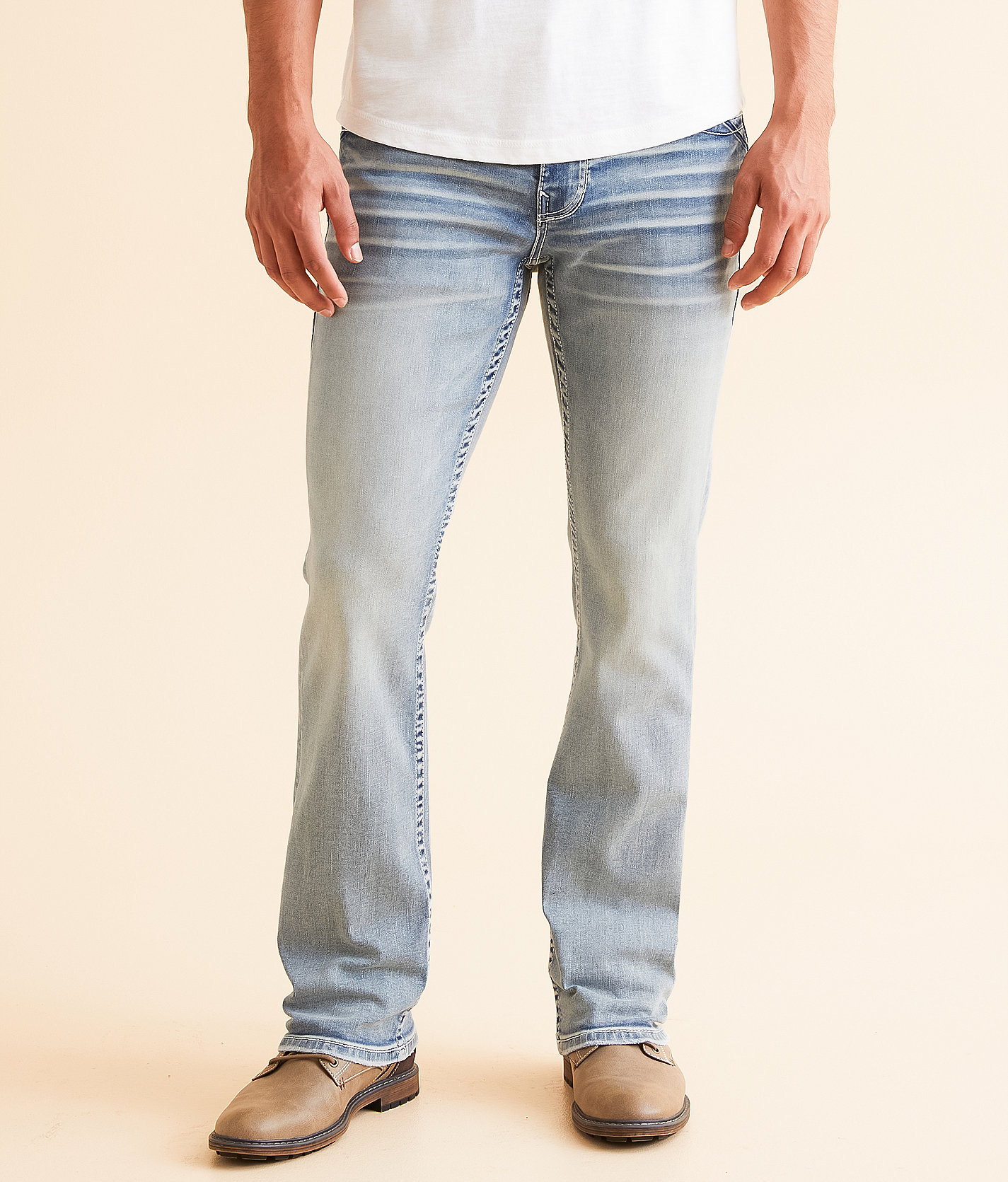 Buckle Black Three Boot Stretch Jean - Men's Jeans in Clifton