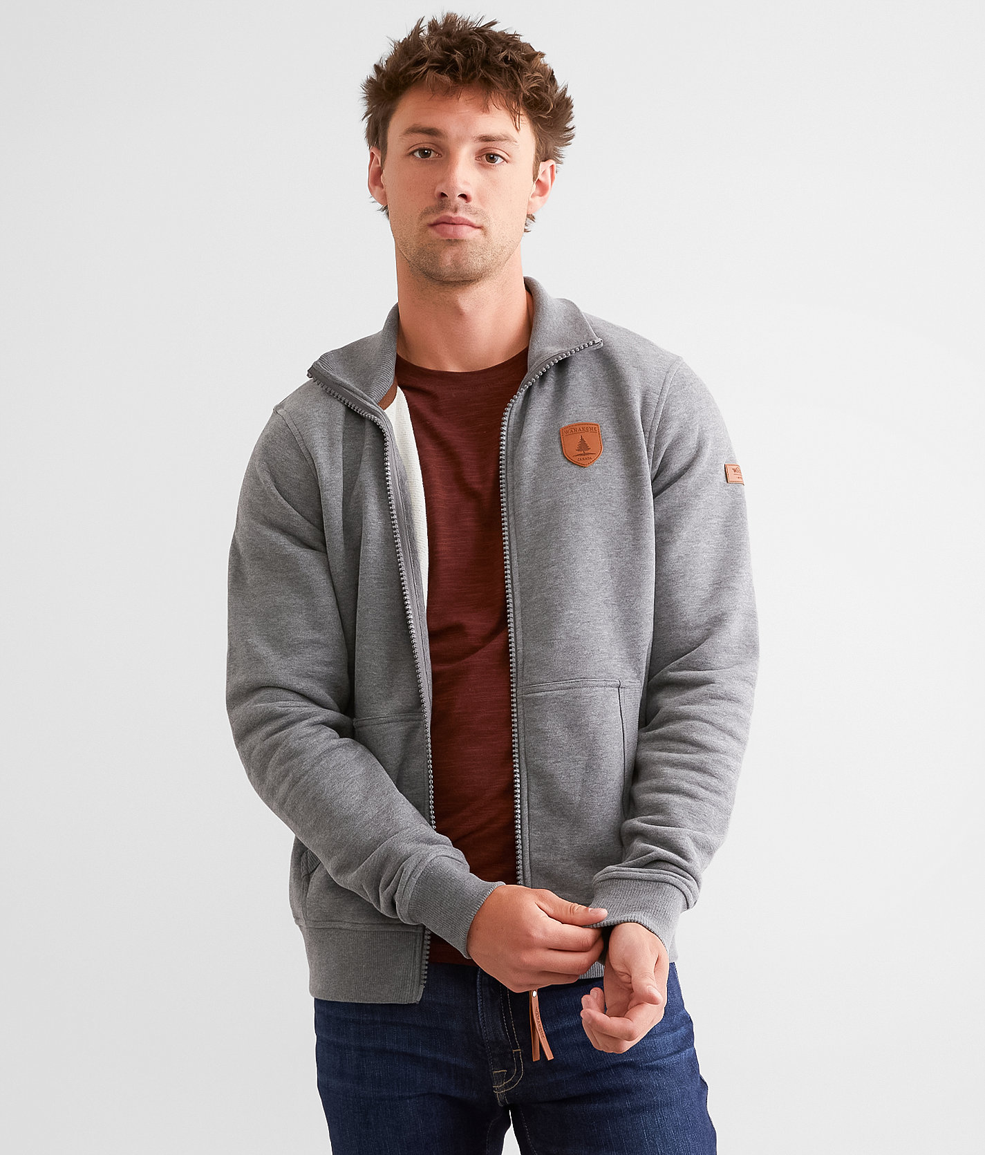 Wanakome Crux Jacket - Men's Coats & Jackets in Dark Heather Grey